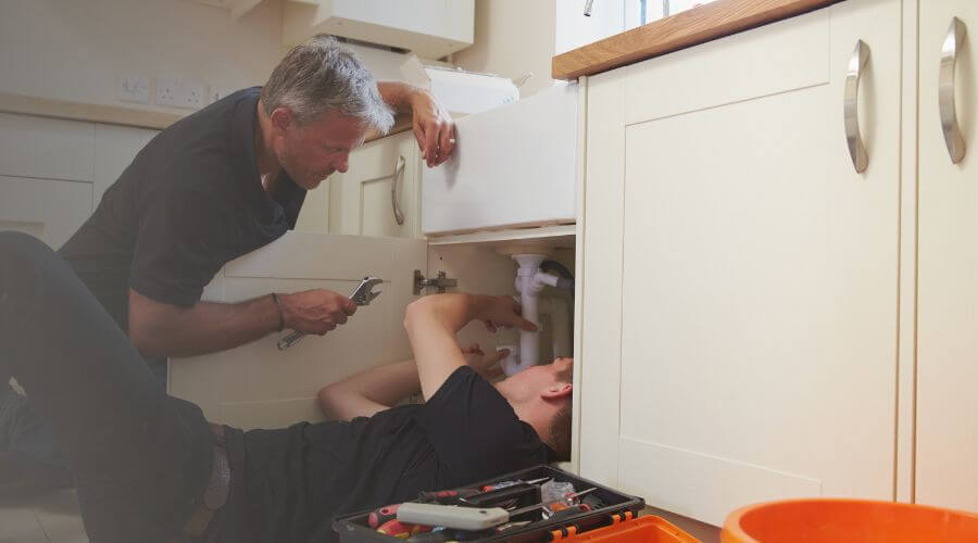 Professional burst pipe repair services in Webster, WI